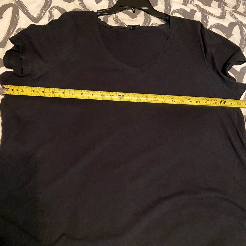 Plus Size V-Neck Classic Tee - Picture 2 of 2